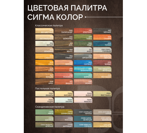 Приобрести МАСЛО С ТВЕРДЫМ ВОСКОМ «СИГМА-ДЕКОР ПРЕМИУМ» в Орске, Оренбургская область